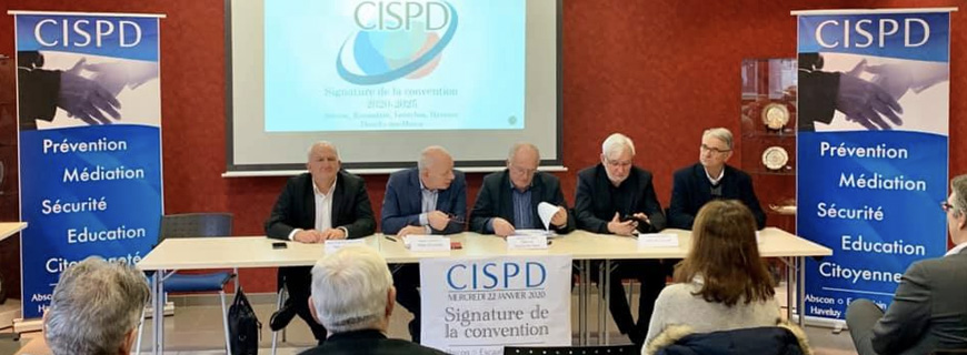 Signature de la Convention du CISPD