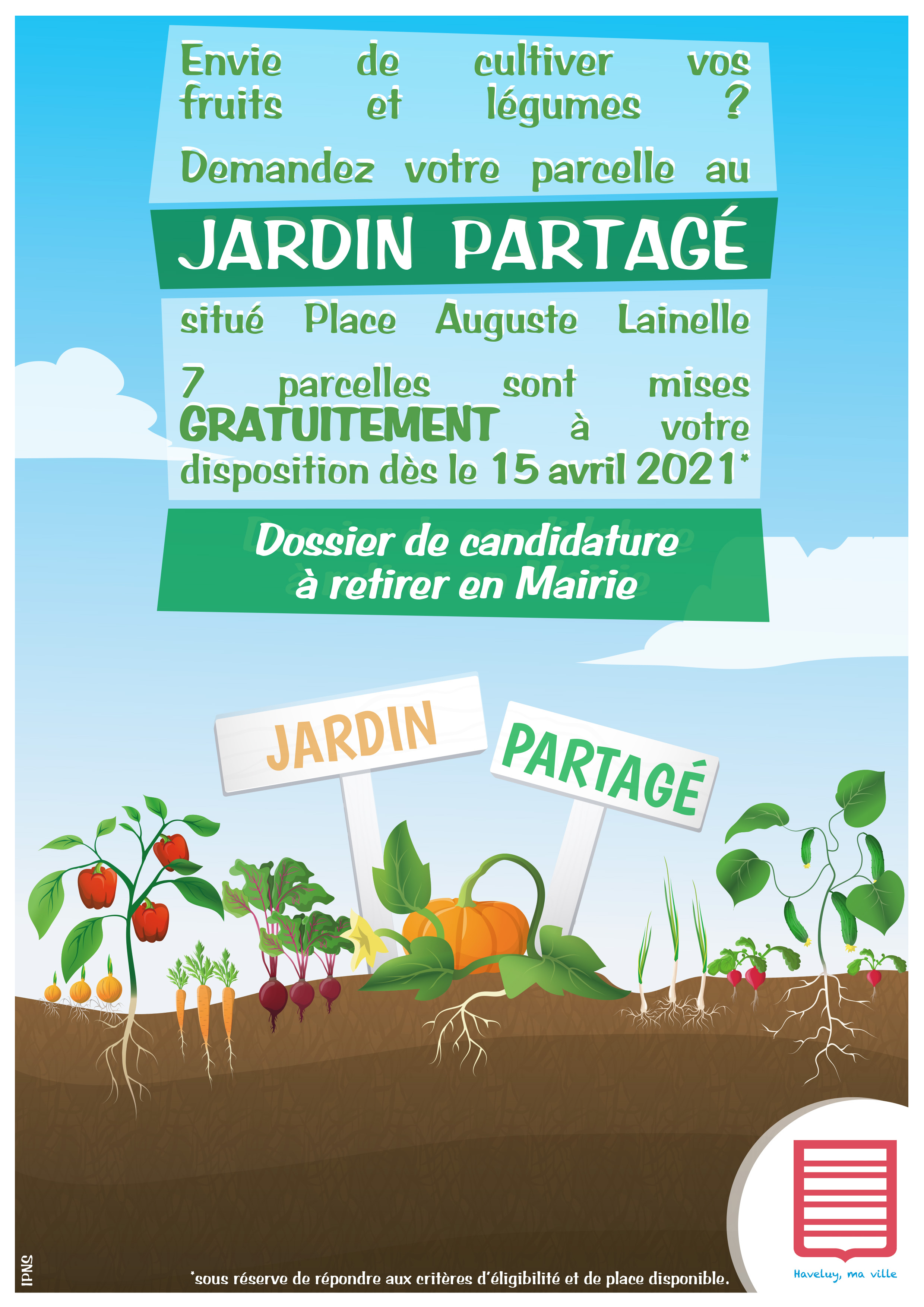 jardin partage parcelels